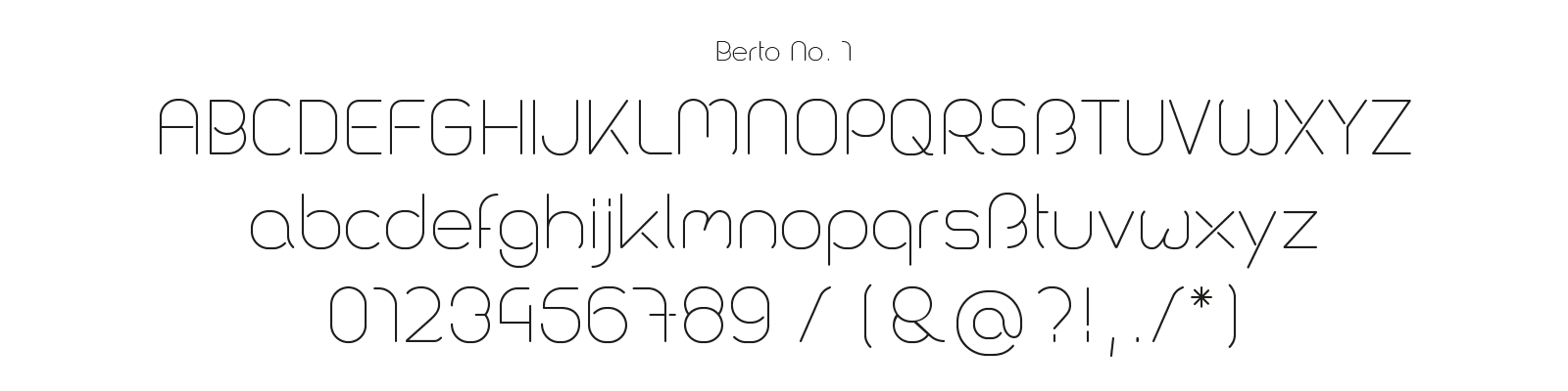 Berto No 1